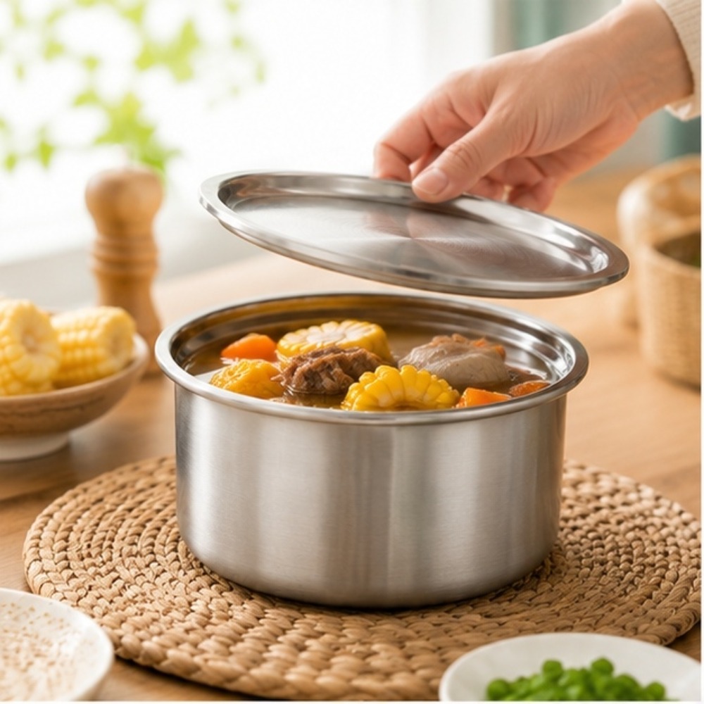 Food Storage Meals - Ciotola in Acciaio Inossidabile 304 con
