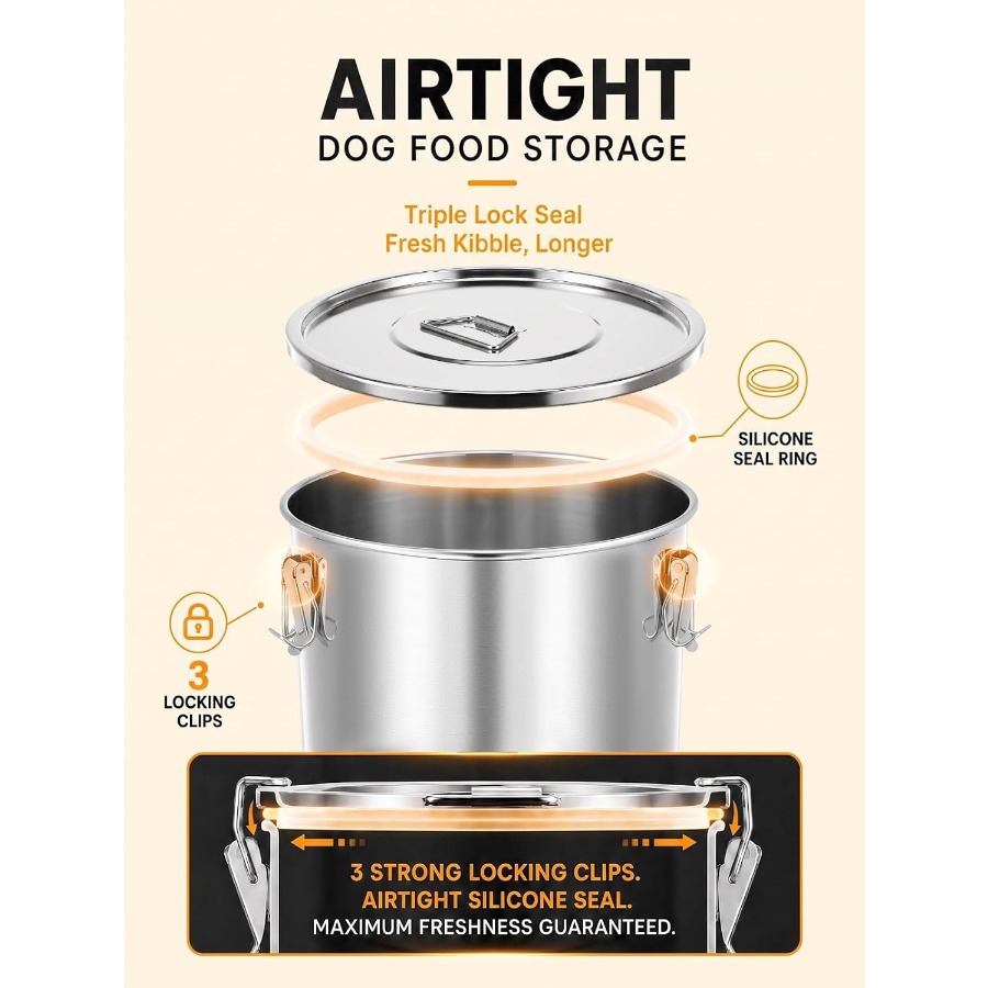 Contenitore ermetico in acciai - Food Storage Containers recensione e prezzo