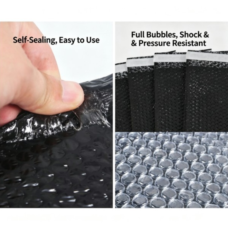 100 sacchetti neri autoadesivi - Food Storage Bag recensione e prezzo