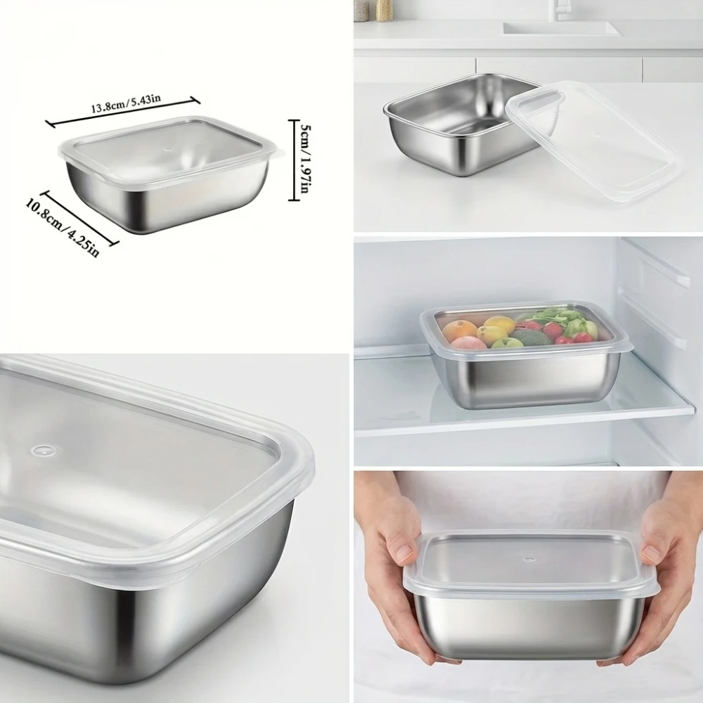 Set di 6 Contenitori per Alime - Food Storage Meals recensione e prezzo