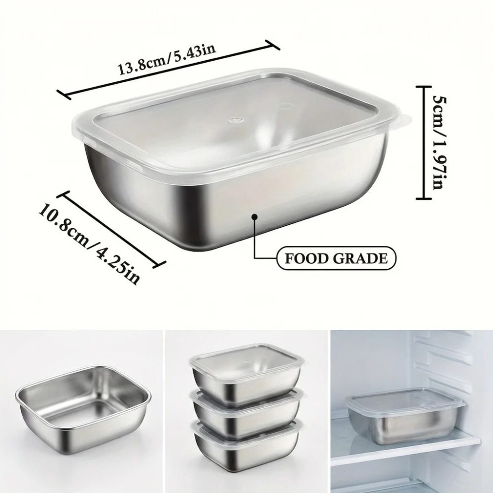 Set di 6 Contenitori per Alime - Food Storage Meals recensione e prezzo