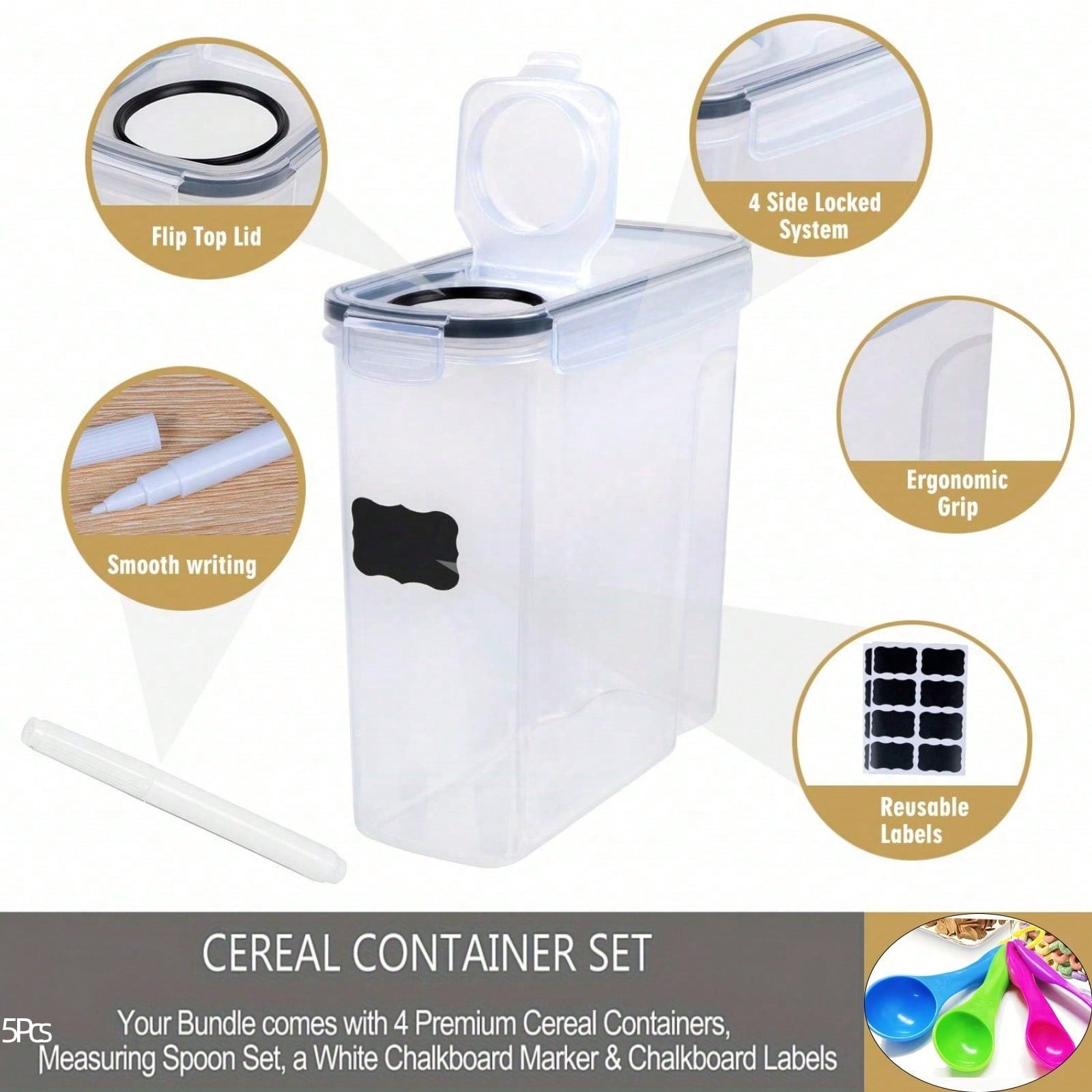 Confezione da 4 contenitori er - Food Storage Meals recensione e prezzo