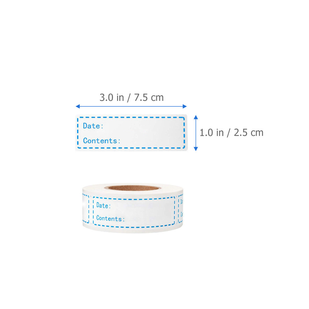 2 rotoli di etichette adesive  - Food Storage Labels recensione e prezzo