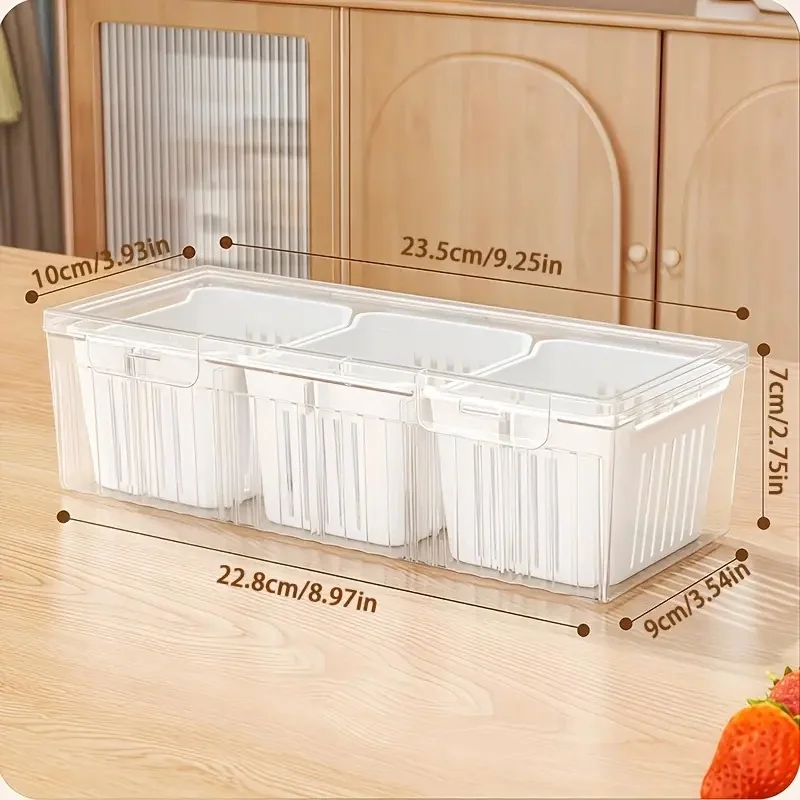 Contenitori per alimenti con s - Food Storage With Dividers recensione e prezzo
