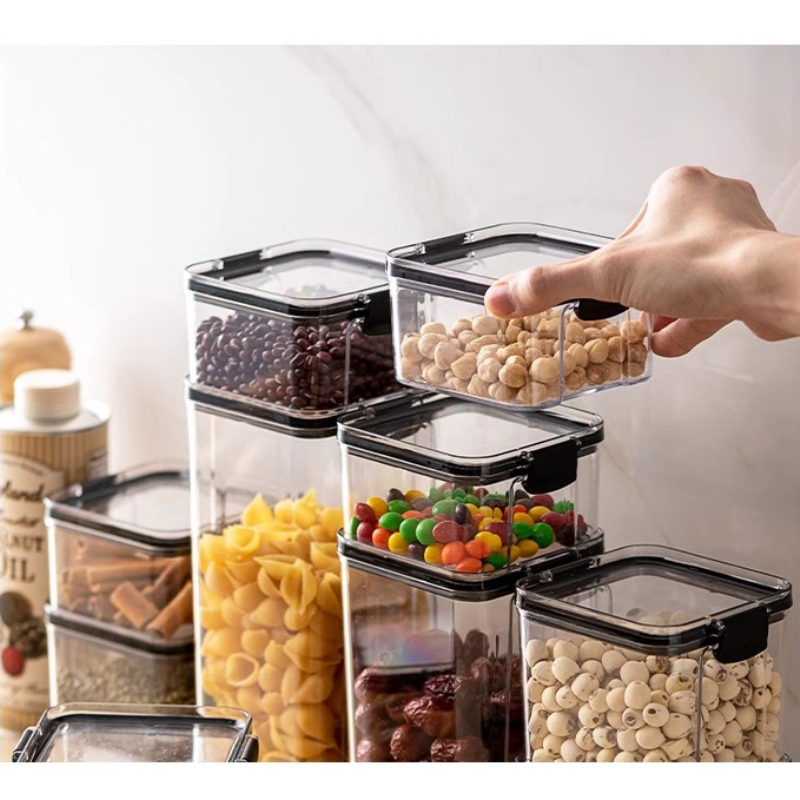 1 barattolo quadrato in plasti - Food Storage Containers recensione e prezzo