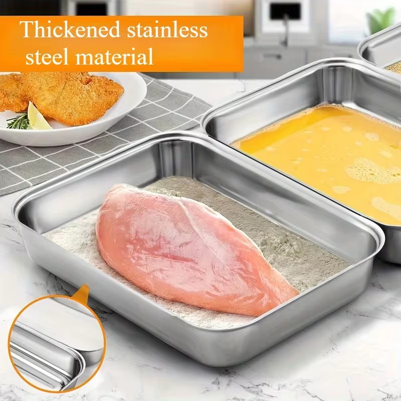 Set di 3 contenitori in acciai - Food Storage Meals recensione e prezzo