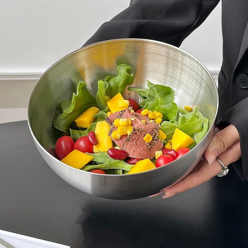 Insalatiera in acciaio inossid - Food Storage Meals recensione e prezzo