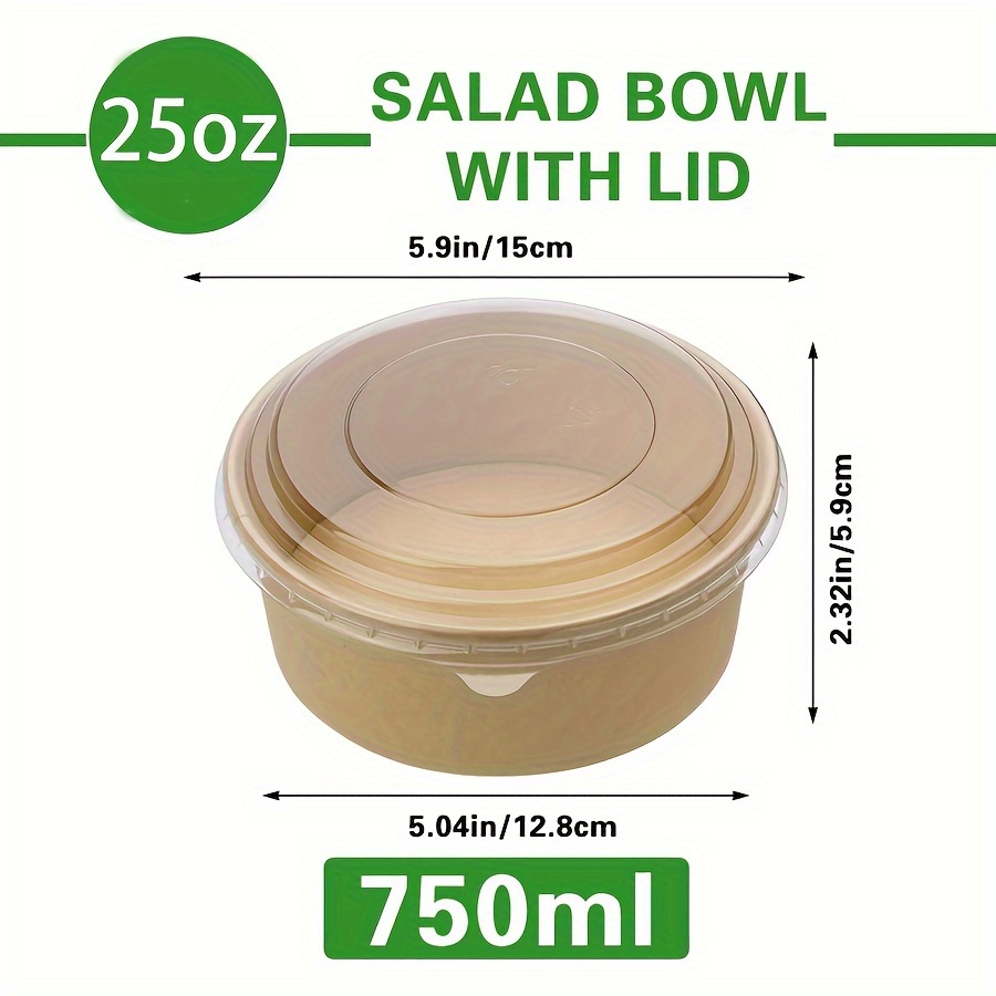 Ciotole di carta da 25 Oz/750  - Food Storage Meals recensione e prezzo