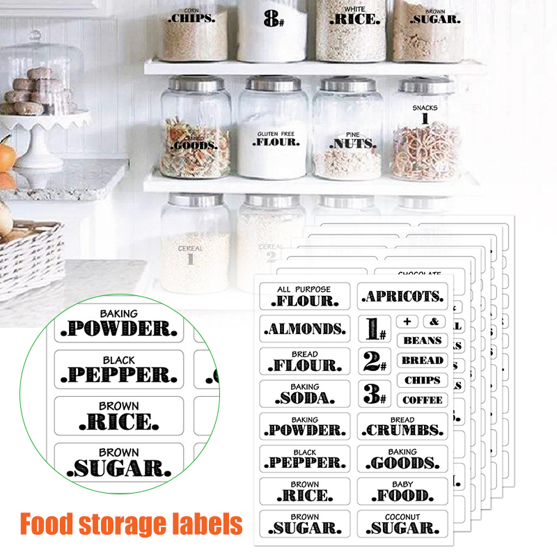 132pcs adesivi per alimenti da - Food Storage Labels recensione e prezzo