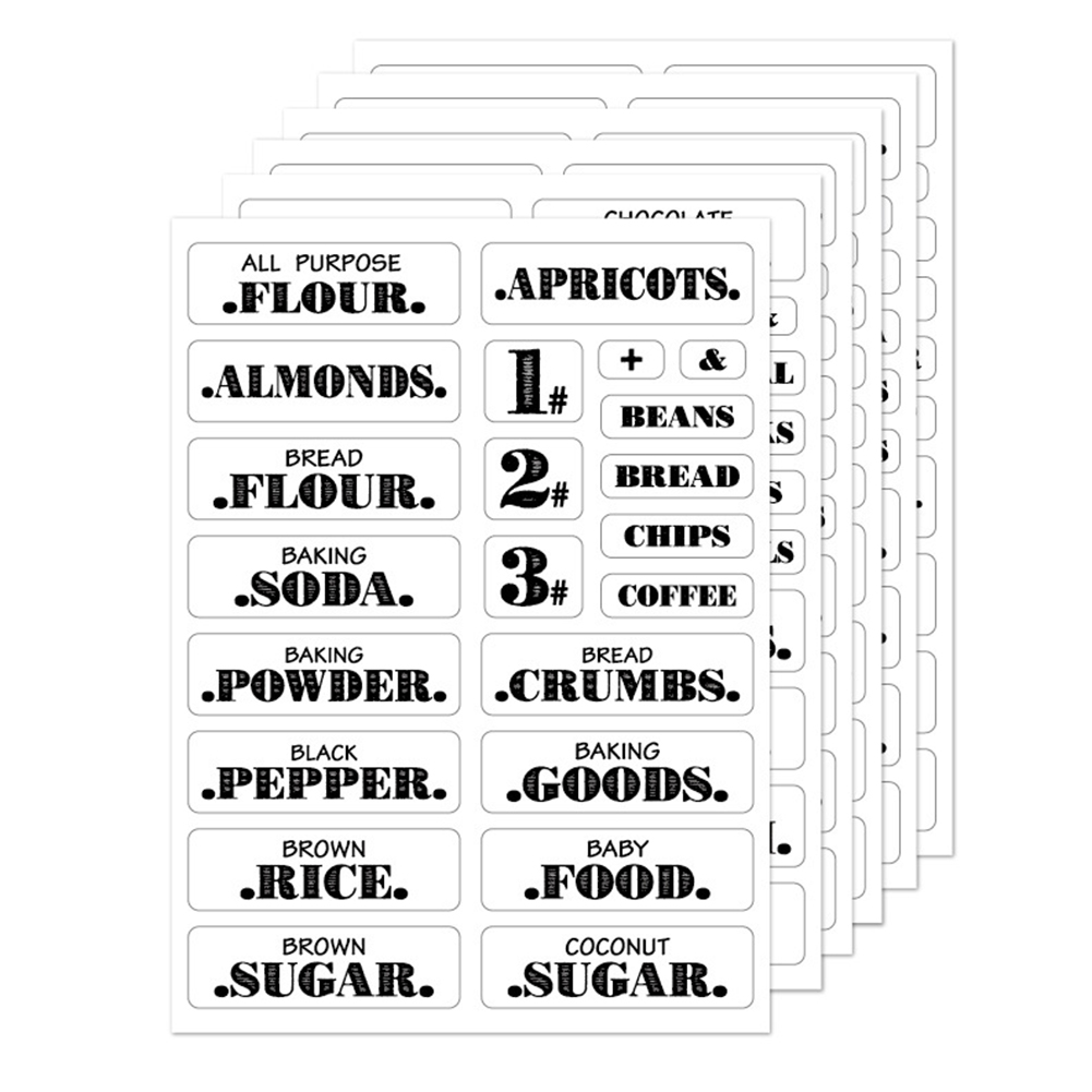 132pcs adesivi per alimenti da - Food Storage Labels recensione e prezzo